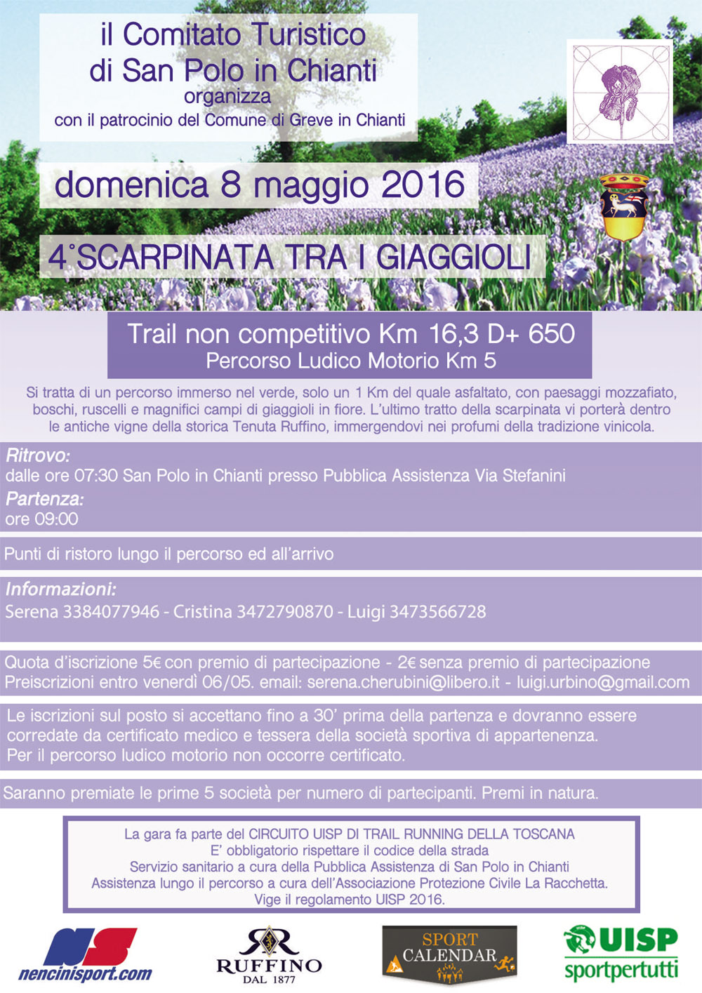 Scarpinata tra i Giaggioli Scarpinata tra i Giaggioli