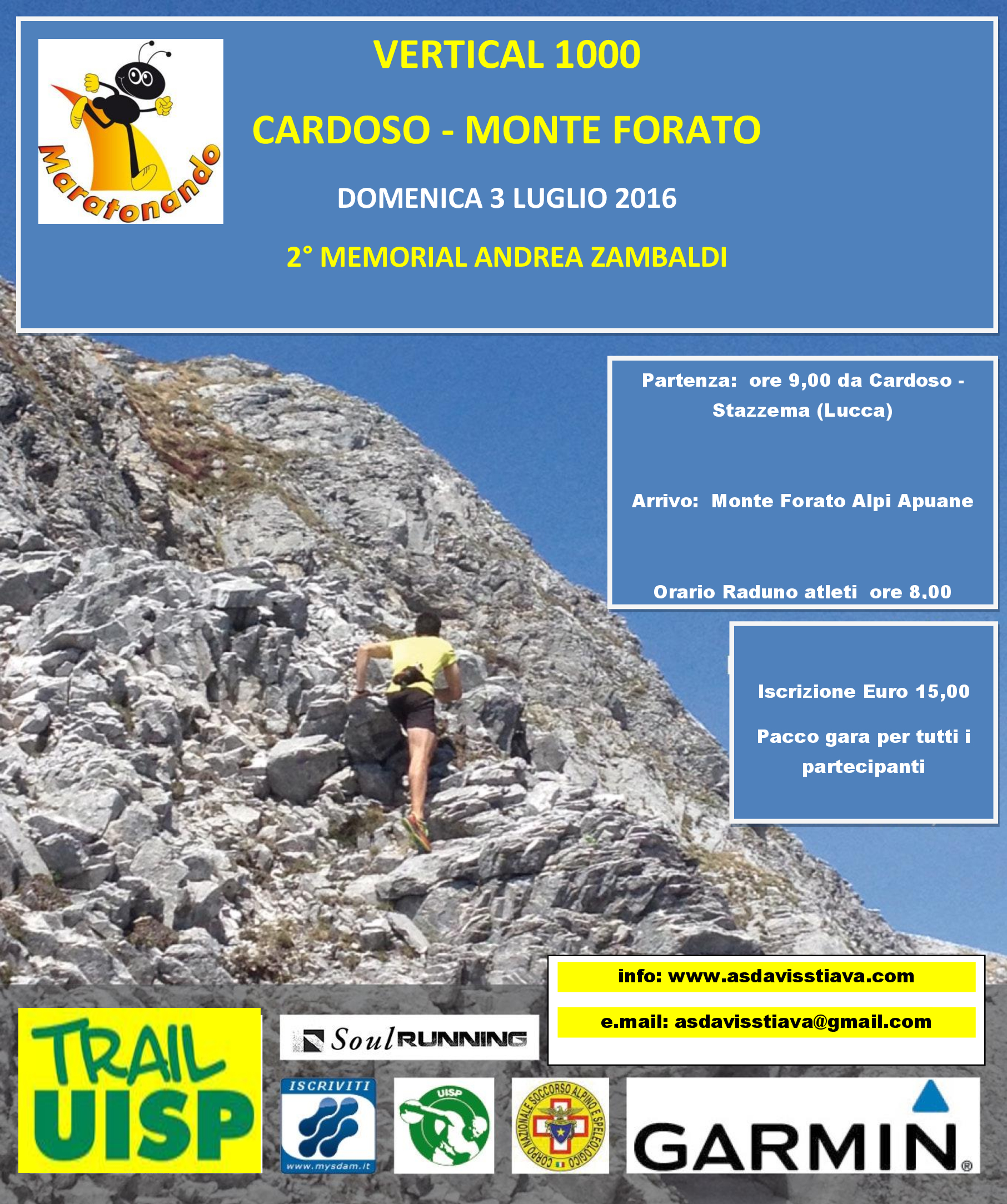 Vertical Cardoso - Monte Forato Vertical Cardoso - Monte Forato